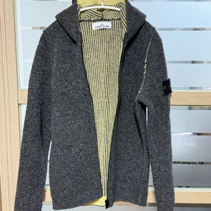 스톤아일랜드 울 니트 후드집업 S 이미지