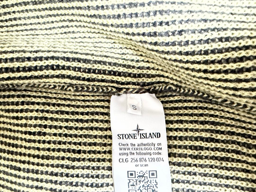 스톤아일랜드 울 니트 후드집업 S 이미지