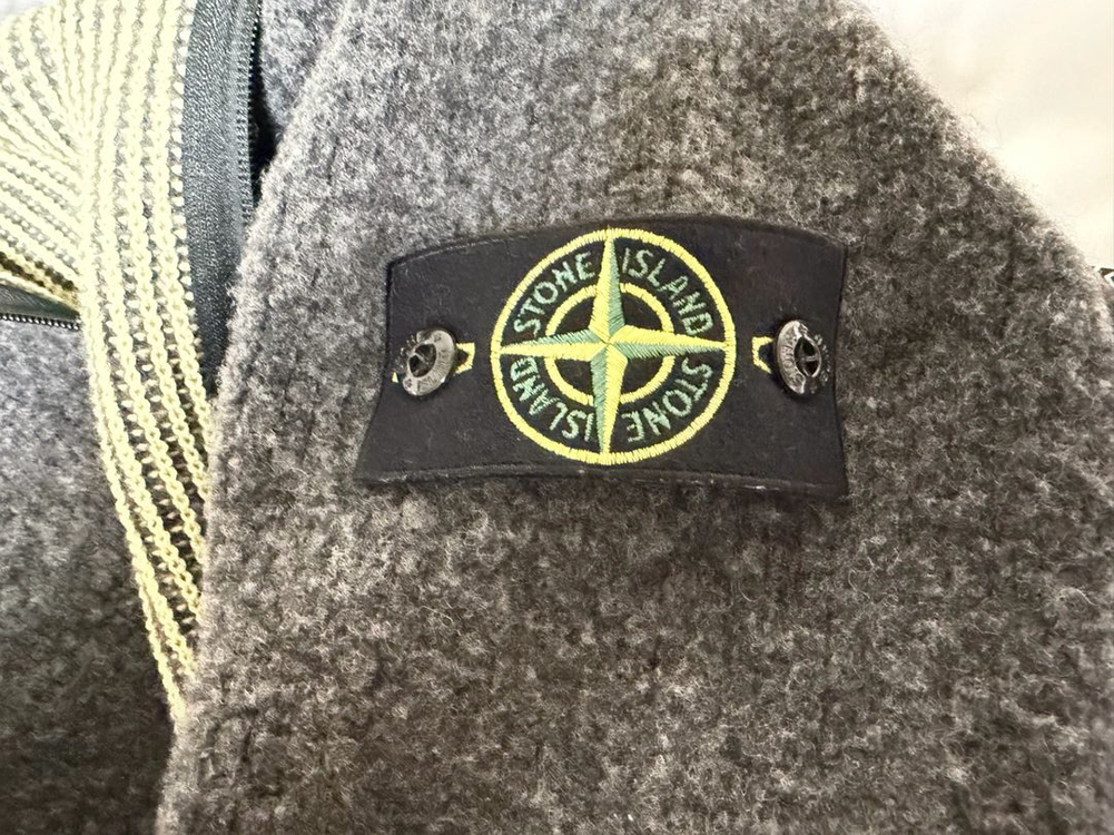 스톤아일랜드 울 니트 후드집업 S 이미지