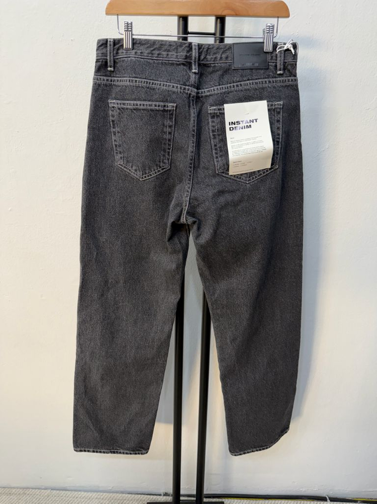 새제품) 브랜디드인더스트리 데님 팬츠 블랙 30 이미지