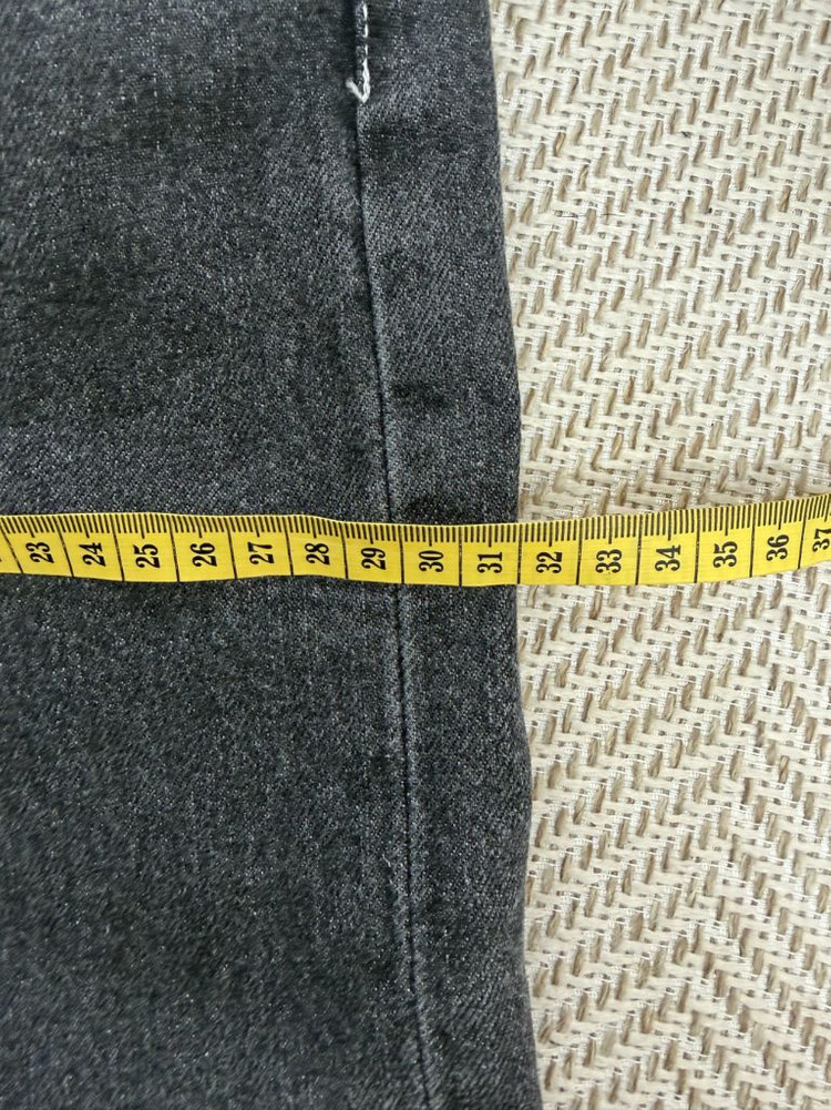 새제품) 브랜디드인더스트리 데님 팬츠 블랙 30 이미지