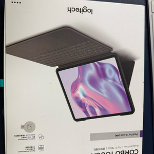 로지텍 콤보터치 아이패드 프로13 M4 M5 키보드 케이스 풀박스