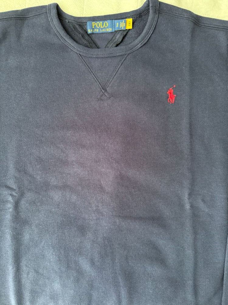 QR) 폴로 랄프로렌 네이비 맨투맨 급처합니다!!--2