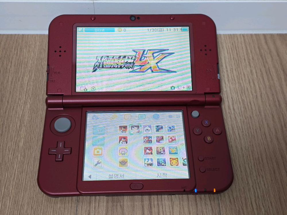 뉴닌텐도3ds XL 뉴큰다수 레드 한국 정품 (ㅋㅍ)--1