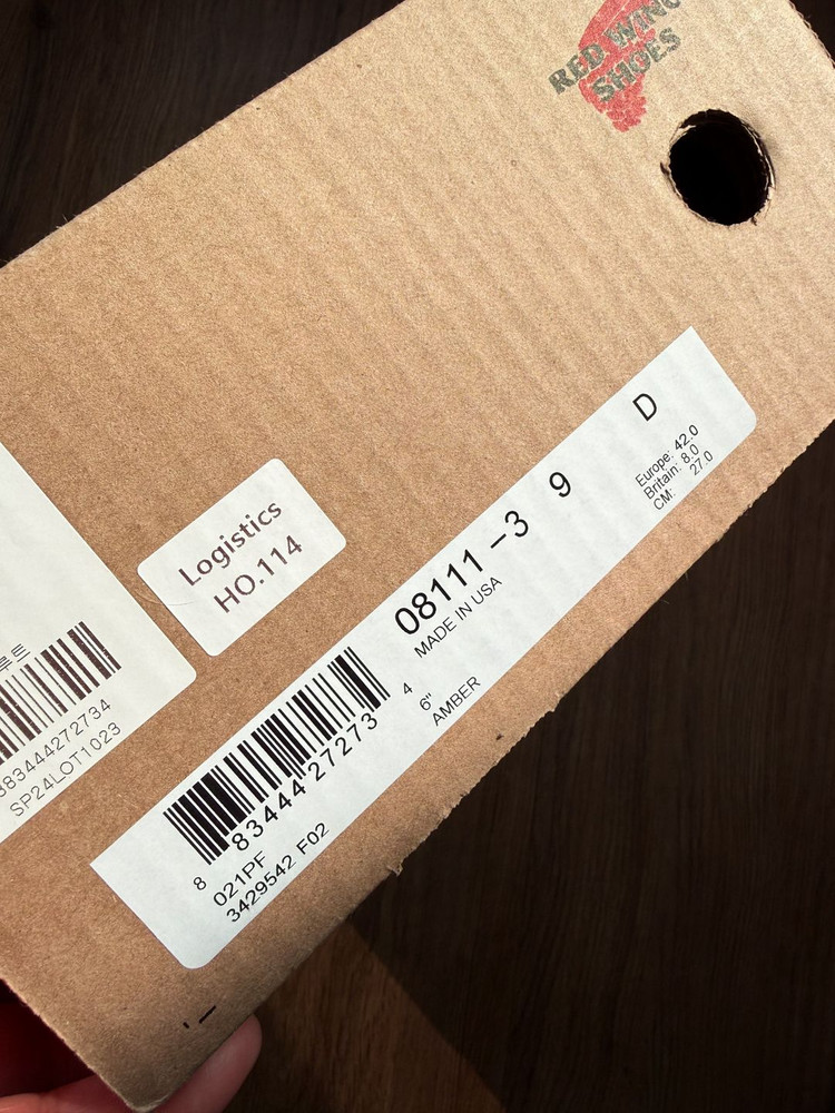 레드윙 아이언 레인저 8111 – 앰버 하니스 (새상품) 판매합니다.--2