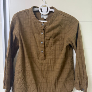 베네베네 유아 헨리넥 셔츠 4T 및 6T (형제룩, 가족 사진) 각각