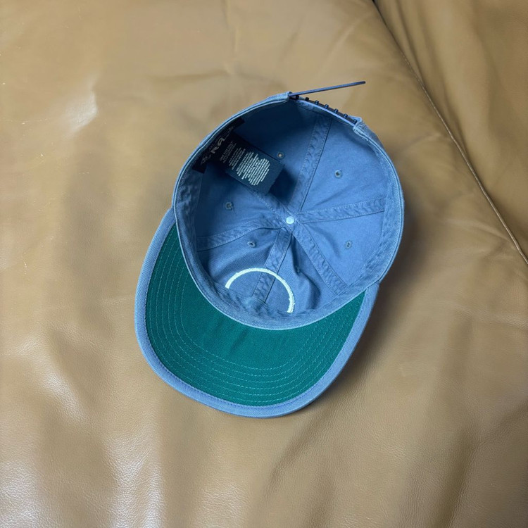 RRL 더블알엘 랄프로렌 폴로 윙로고 6패널 볼캡 모자 미드나잇 블루--5