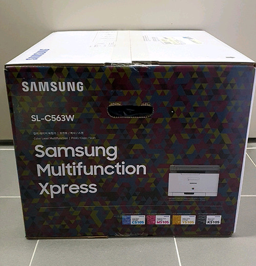 (미개봉) 삼성 컬러 레이저 프린터(SL-C513W/SL-C563W)~*--1