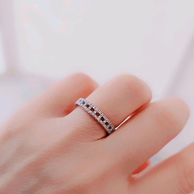 14k 다이아 반지 이미지