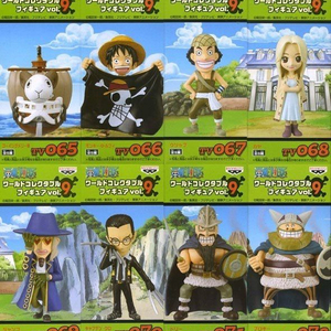 [미개봉] 원피스 월콜 [ 9탄 고잉메리호, 루피 등 ] 피규어