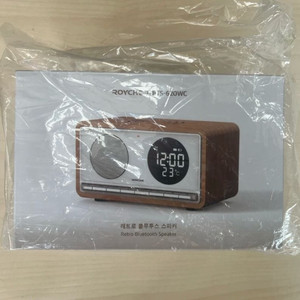 레트로 무선 충전 라디오 알람 휴대용 블루투스 스피커 Bts-620wc