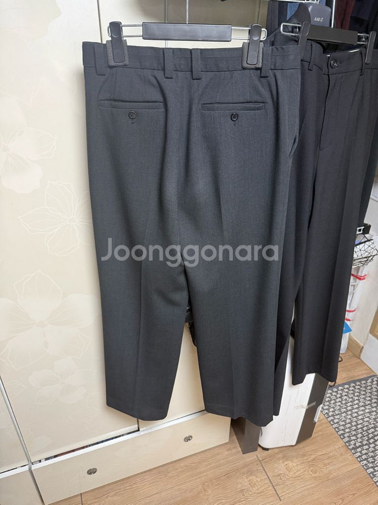 시스템옴므 솔리드 와이드 팬츠--1