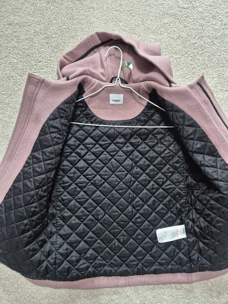 버버리 키즈 여아코트 120(8세)--2