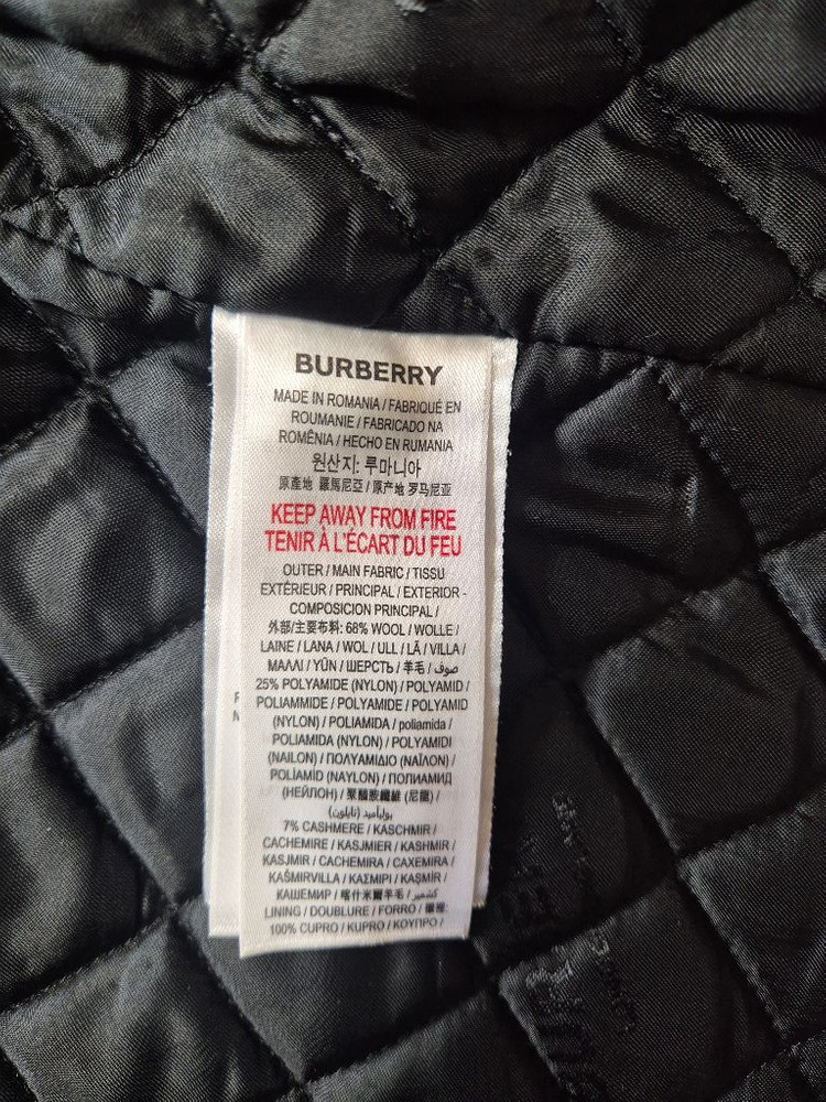 버버리 키즈 여아코트 120(8세)--3