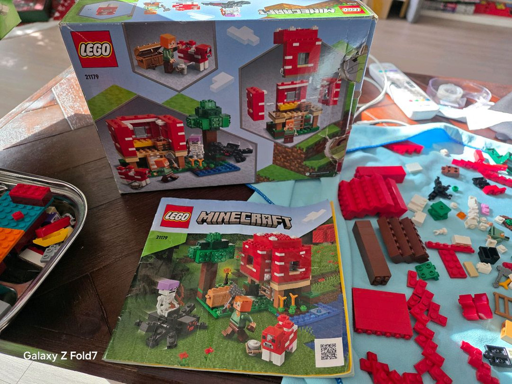 레고 마인크래프트 21179 버섯하우스--1