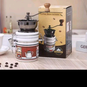 새상품 수동 커피 원두 그라인더 이미지