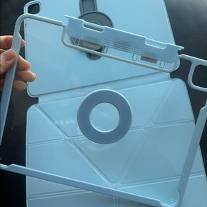 아이패드 12.9인치 라이트 블루 케이스(에어 13,프로13 전부 호환)m4,m5