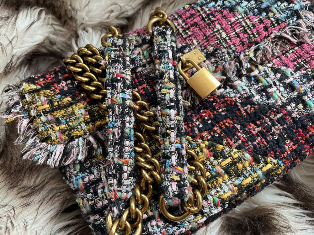 커트 가이거 브릭스톤 트위드 숄더백 Kurt Geiger--4