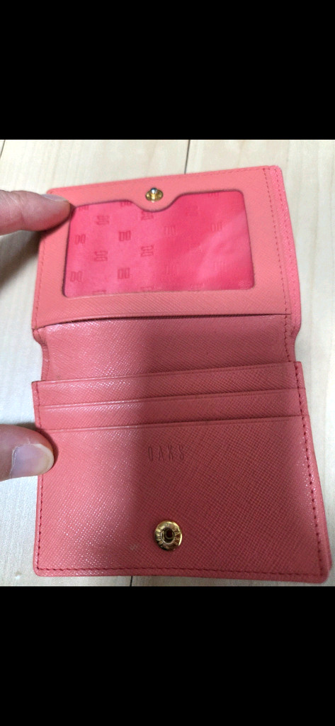 닥스 여성 카드 지갑 이미지