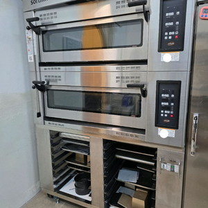 대흥소프트밀 데크오븐 2매2단 + 하부랙