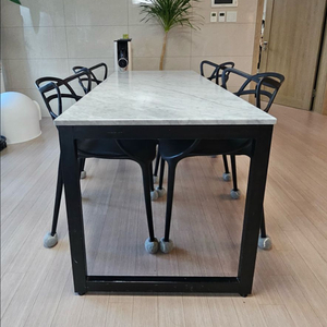 대리석 테이블 의자 세트