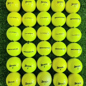 스릭슨 3피스 노랑 A+/A급 30개 골프공 로스트볼