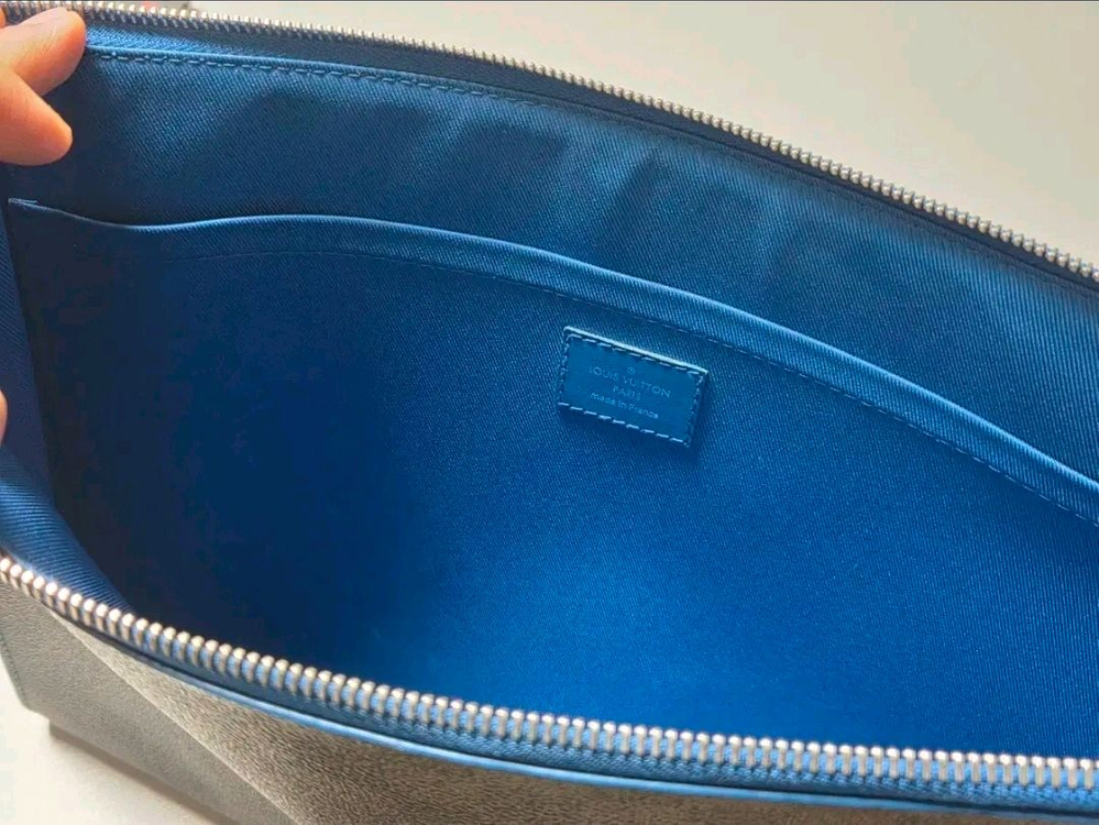 [정품]루이비통 클러치 포쉐트 주르GM(시즌컬러)--4