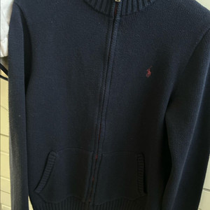 폴로 보이즈 니트 집업 가디건 XL/여자55 이미지