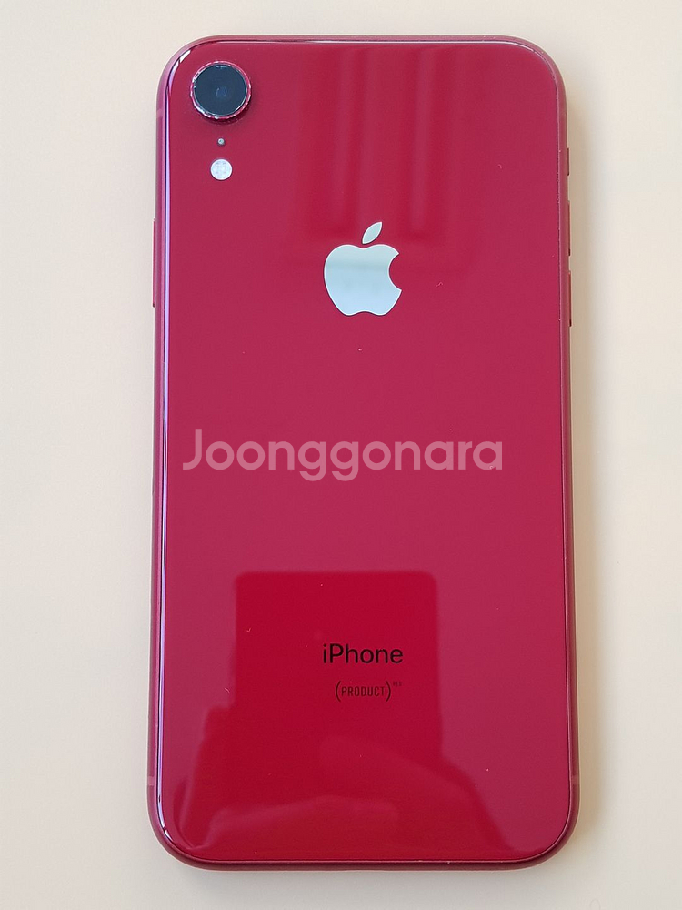 아이폰XR 128G 레드(A2105) 깨끗한 무잔상 판매합니다--1