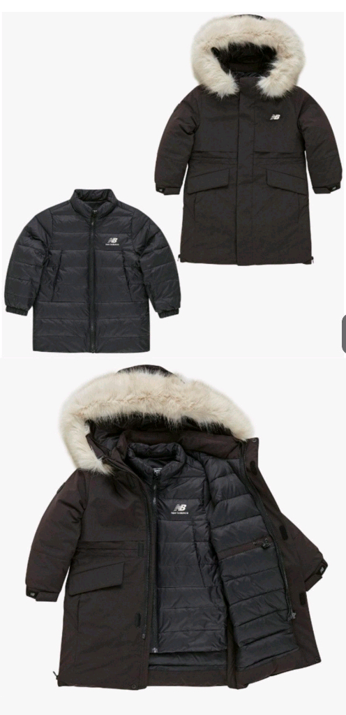 뉴발란스 키즈 패딩 140(택포) 이미지