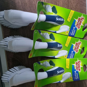 스카치브라이트 브러시헤드 핸드 브러시 예전디자인 새상품