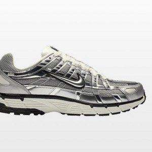 나이키 p6000 메탈릭실버 255