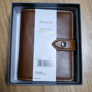 파일로팩스 A7 가죽다이어리 오커