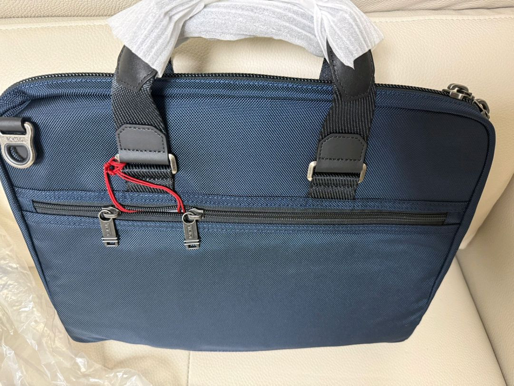 투미] 새제품 알파 브라보 아카데미 브리프케이스 네이비--1