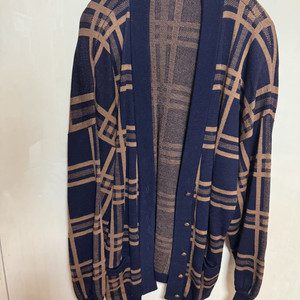 버버리 체크 니트 가디건 / 여성 42사이즈 (정품