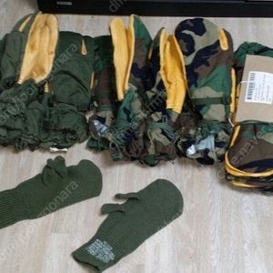 밀리터리 벙어리장갑 /자충식 에어매트 /랜턴걸이