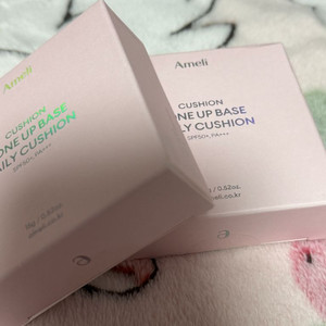 아멜리 백설 쿠션