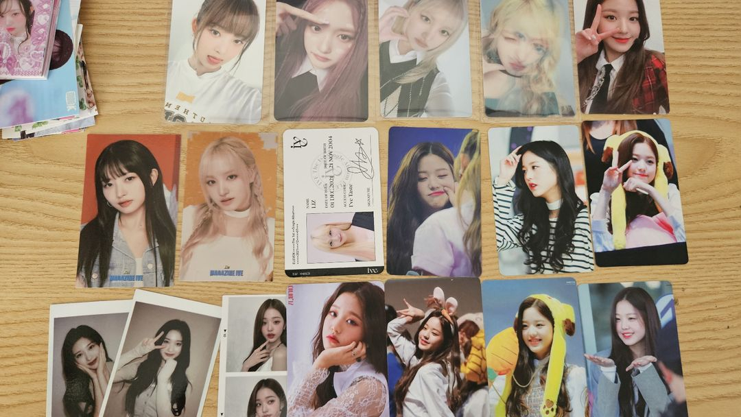 아이브 포카 및 비공굿 정리합니다~ 이미지