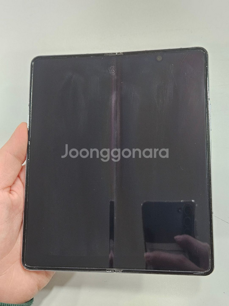 갤럭시Z폴드5 256GB 블루--5