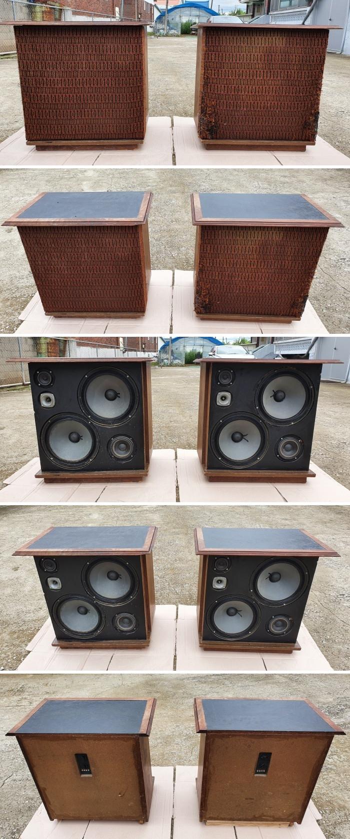 12인치 더블우퍼 3-Way 5스피커 올 알니코 시스템--0