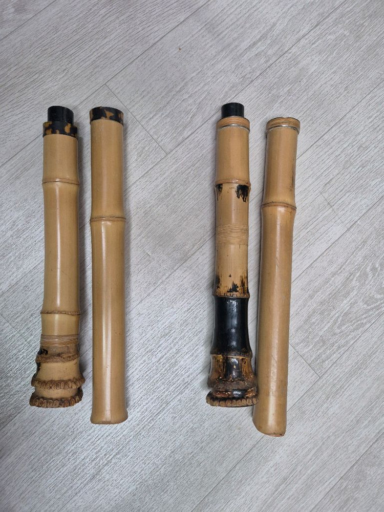 Shakuhachi 일제 시조 사쿠하치 2점 일괄--1