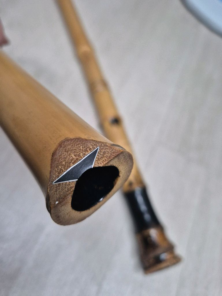 Shakuhachi 일제 시조 사쿠하치 2점 일괄--2