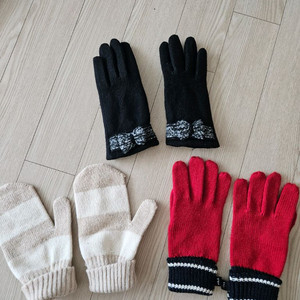 여성 장갑 각각