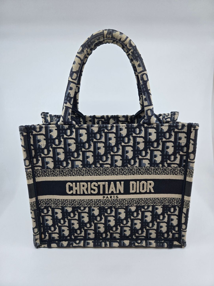 (풀박스)디올 오블리크 북토트백 뉴스몰--0