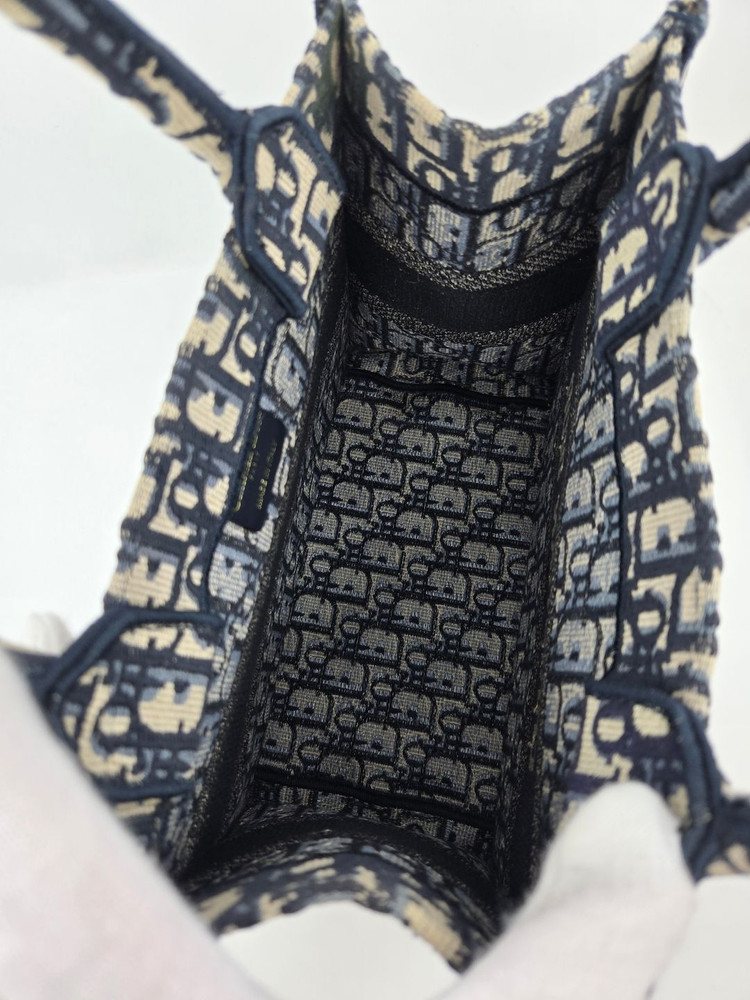 (풀박스)디올 오블리크 북토트백 뉴스몰--6