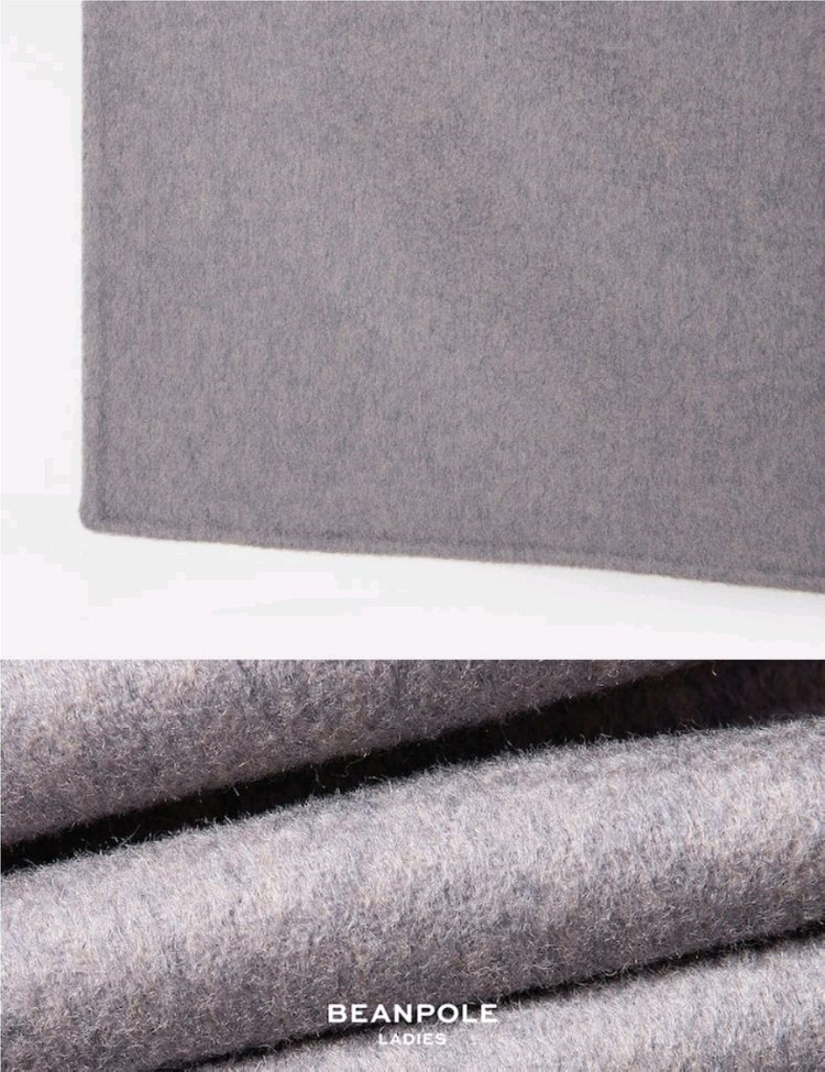 빈폴 레이디스 캐시미어 핸드메이드 코트 라벤더--7