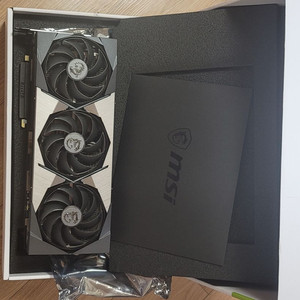 MSI RTX 3080 스프림X 12G 그래픽카드 팝니다.