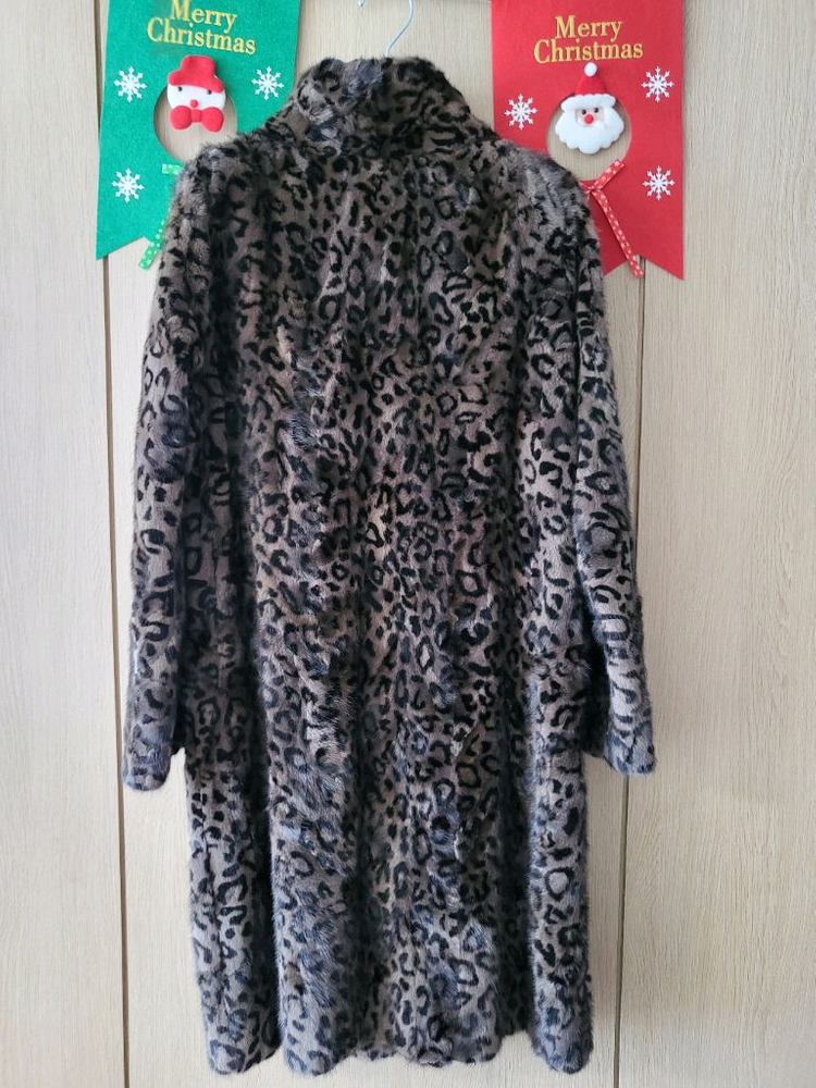 [진도 Klever] 엣지 포켓스크랩유색 밍크코트--1