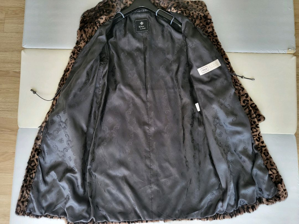 [진도 Klever] 엣지 포켓스크랩유색 밍크코트--3