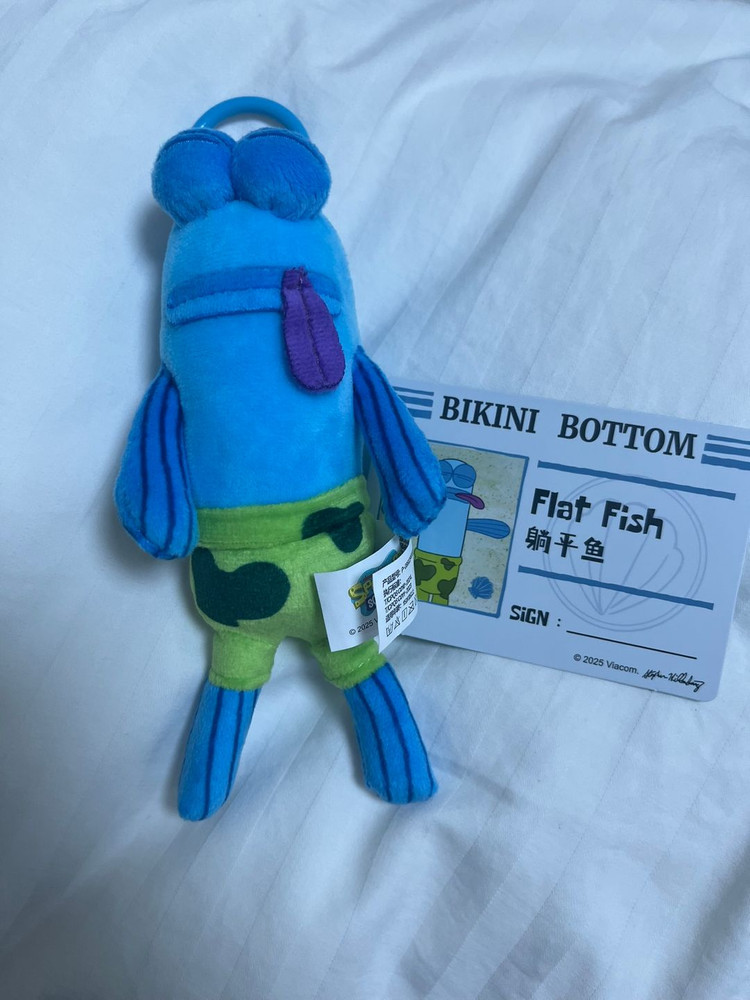 [팝마트] 스폰지밥 비키니 시티의 엉뚱한 친구들 인형 키링 / 랜덤피규어 이미지